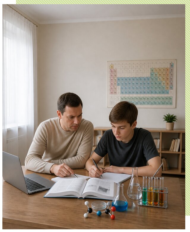 Репетитор по химии 8 класс в Урае по цене от 1251 р. | Репетитор-Урй